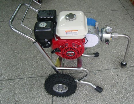 honda engine airless painting equipment